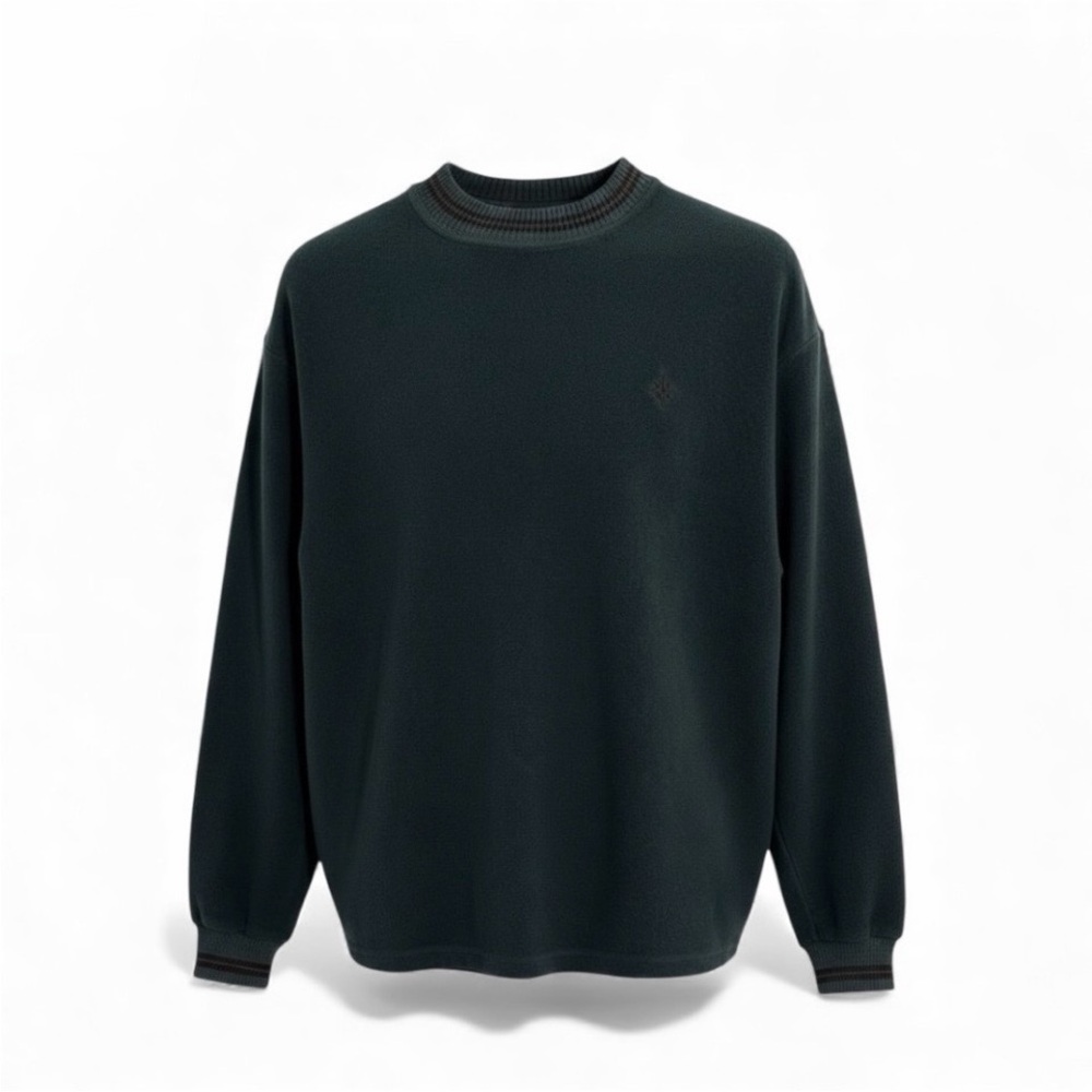 Vintage Dagre Green Crewneck Sweater XL Wool Acrylic)